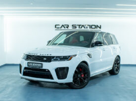 2021 RANGE ROVER SPORT SVR CAR STATION UAE