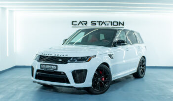 2021 RANGE ROVER SPORT SVR CAR STATION UAE