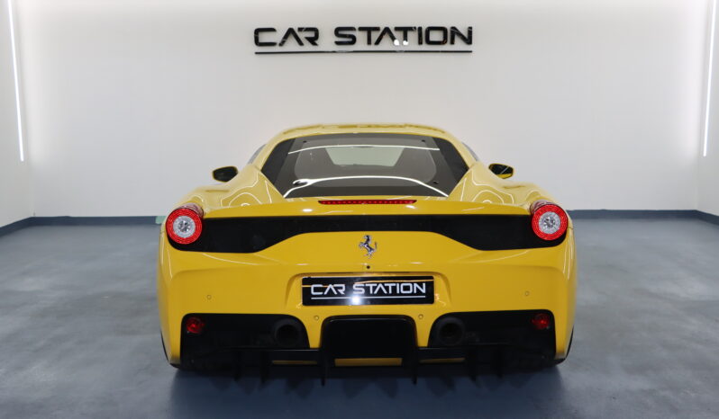 
								2015 FERRARI 458 SPECIALE full									