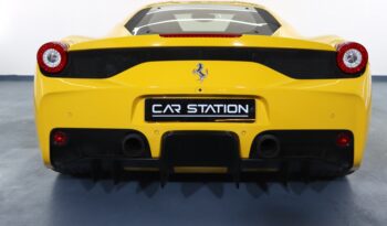 
										2015 FERRARI 458 SPECIALE full									