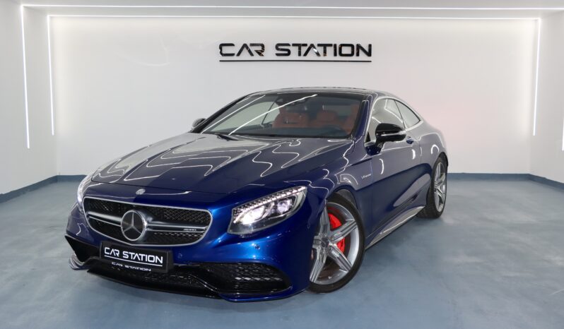 MERCEDES S63 COUPE AMG V8 CAR STATION UAE