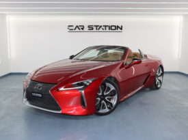 RED Lexus LC 500 CABRIOLET 2021