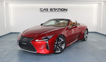 RED Lexus LC 500 CABRIOLET 2021