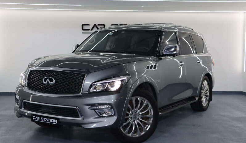 2016 INFINITI QX80 5.6 car station uae