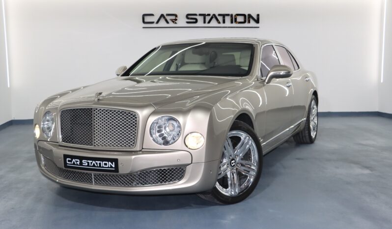 BENTLEY MULSANNE CAR STATION UAE