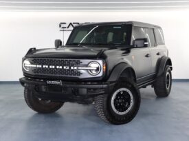 2021 FOR BRONCO BADLANDS CAR STATION UAE