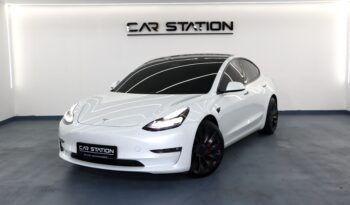 2022 TESLA MODEL 3 PERFORMANCE CAR STATION UAE